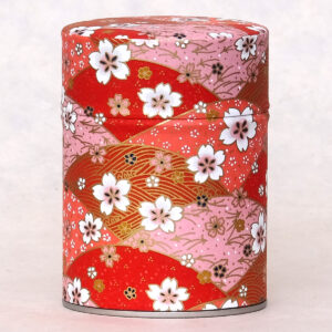 Boîte à thé washi traditionnelle Mashike